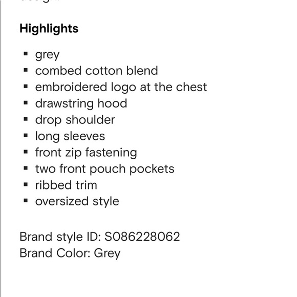 Anine Bing sold out Zane Zip Hoodie - Picture 3 of 7